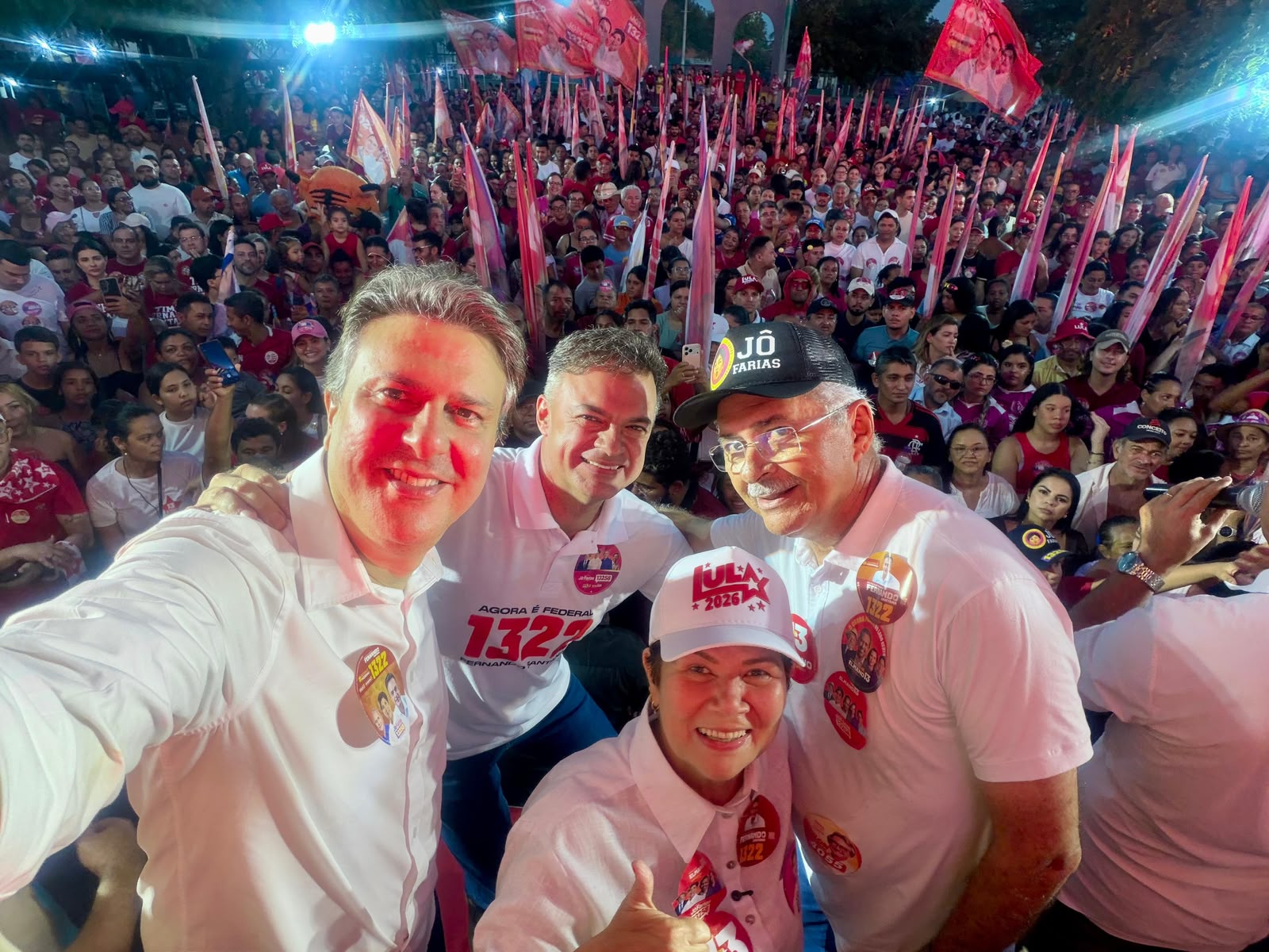 Fernando Santana participa de caminhada de Elmano em Horizonte e reforça mobilização da base governista 1 WhatsApp Image 2026 09 13 at 20.56.46