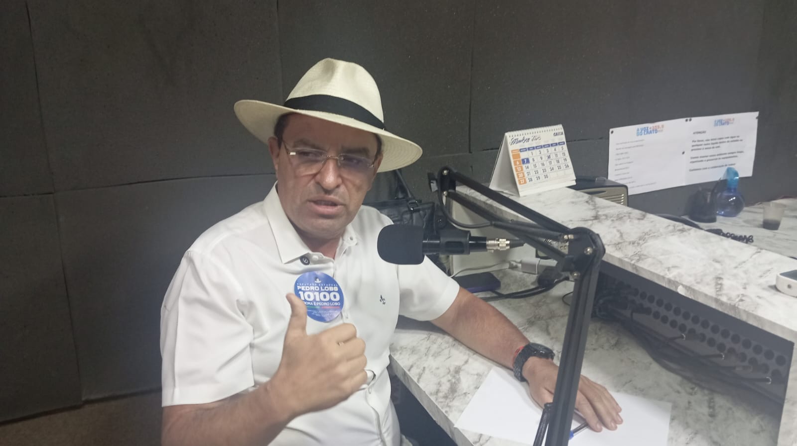 Pedro Lobo realiza roda de conversa nesta quarta em Crato 1 WhatsApp Image 2026 09 16 at 17.05.48