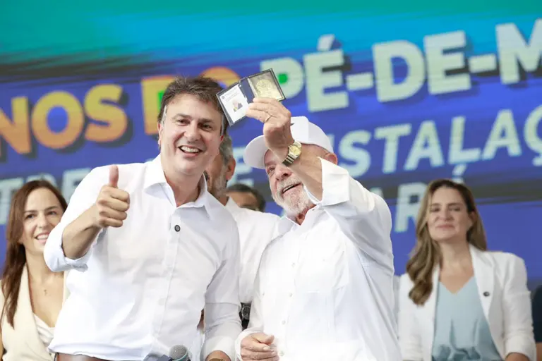 Camilo Santana deve ter protagonismo no governo Lula 4 1 camilo e lula