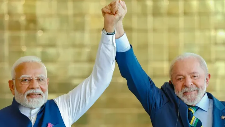 lula e modi