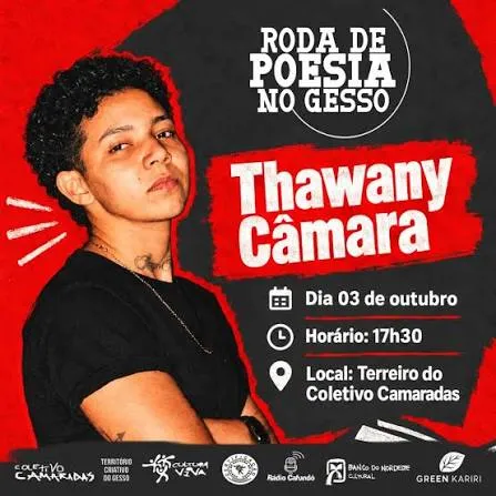 Fim de semana tem poesia, teatro, pagode, rock e cinema na programação cultural do Cariri 1 p010 RODA DE POESIA