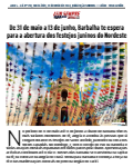 Capa de Jornal Leia Sempre Brasil – Ed. nº 218 de 31 de maio de 2024