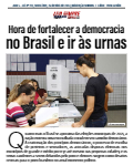 Capa de Jornal Leia Sempre Brasil Ed. 213 de 26 de abril de 2024