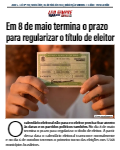 Capa de Jornal Leia Sempre Brasil Ed. 210 de 05 de abril de 2024