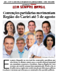 Capa de Jornal Leia Sempre Brasil edição 227 – de 02 de agosto de 2024