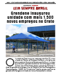 Capa de Jornal Leia Sempre Brasil Edição nº 269 | 1º de outubro de 2024