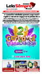 Capa de Jornal Leia Sempre Brasil Ed. 290 de 14.02.2025 a 20.02.2025