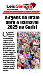 Capa de Jornal Leia Sempre Brasil Ed. 292 de 28.02.2025 a 06.03.2025