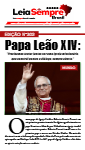 Capa de Jornal Leia Sempre Brasil Ed. 302 de 09.05.2025 a 15.05.2025