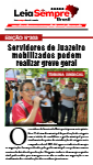 Capa de Jornal Leia Sempre Brasil Ed. 303